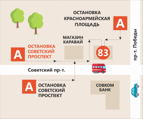 Схема проезда