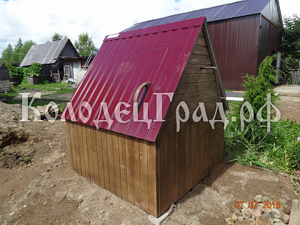  Домик для колодца «Лето»