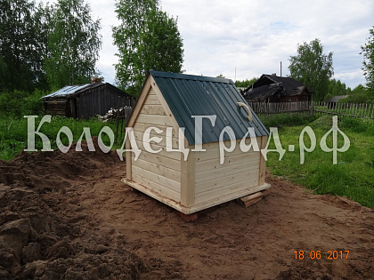 Домик для колодца «Речка»